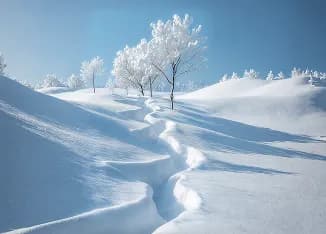 When the mountains breathe at first dawn